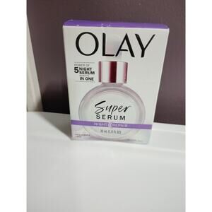 Olay Super Serum Night Repair Fragrance-Free 30mL Wrinkles Dark Spots